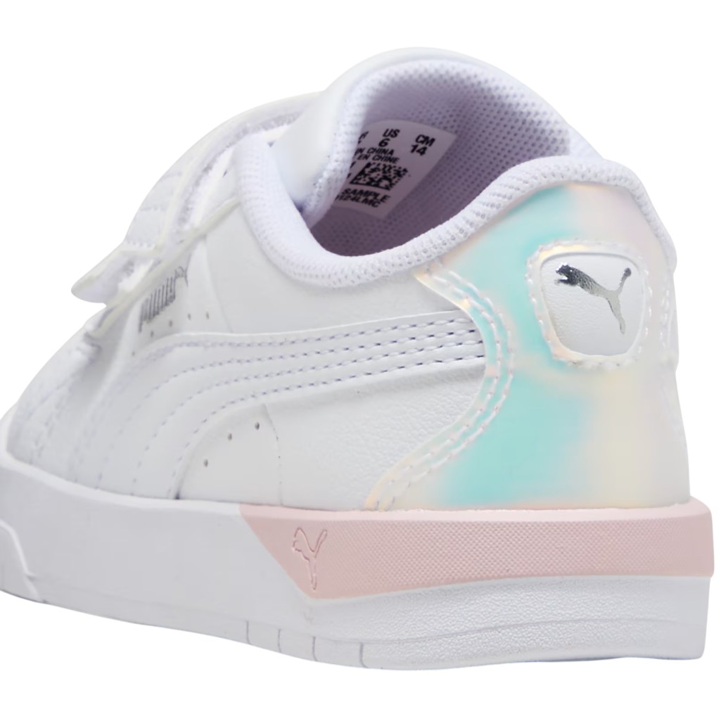 ZAPATILLA PUMA JADA CLASSIC HOLO 2.0 V INF 402276 01 BLANCO PARA NIÑAS - 5
