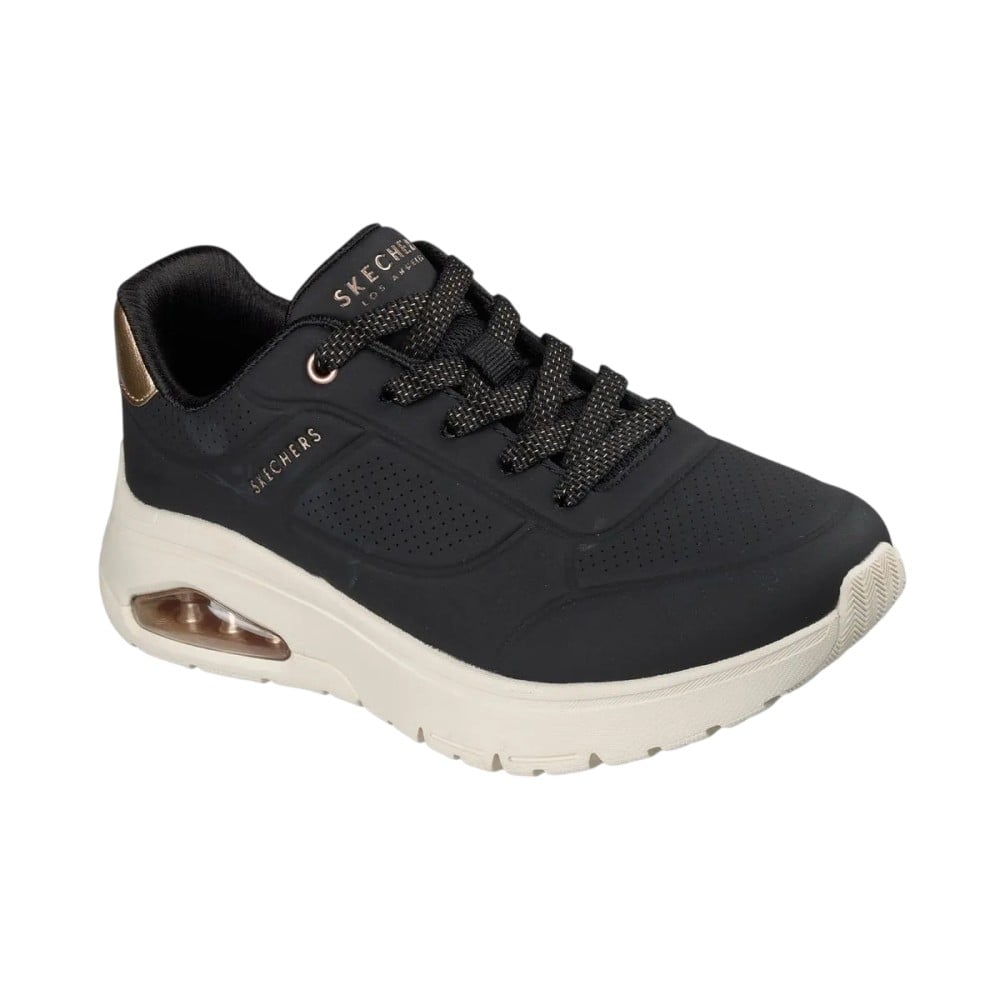 ZAPATILLLA SKECHERS UNO FLEX-ECHO AIR 177799BLK NEGRO PARA MUJER - 2