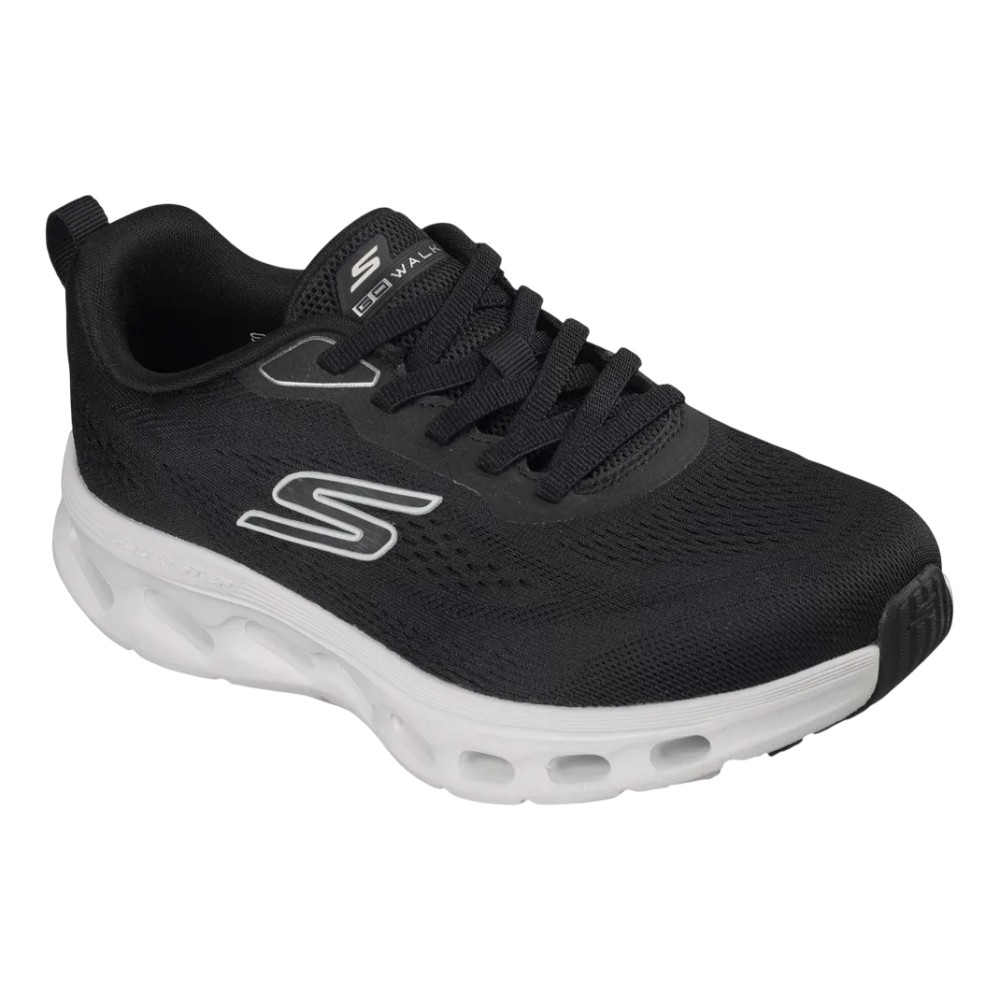 SKECHERS GO WALK GLIDE-STEP 2.0 KRISTEE 125145BKW  NEGRO CON BLANCO PARA MUJER - 2