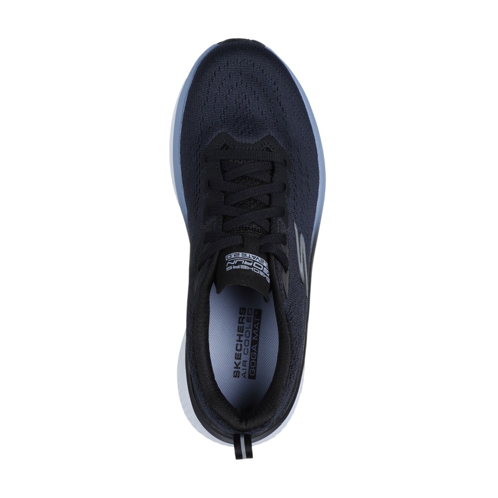SKECHERS GO RUN ELEVATE 2.0 129000BKBL NEGRO CON AZUL PARA MUJER - 4