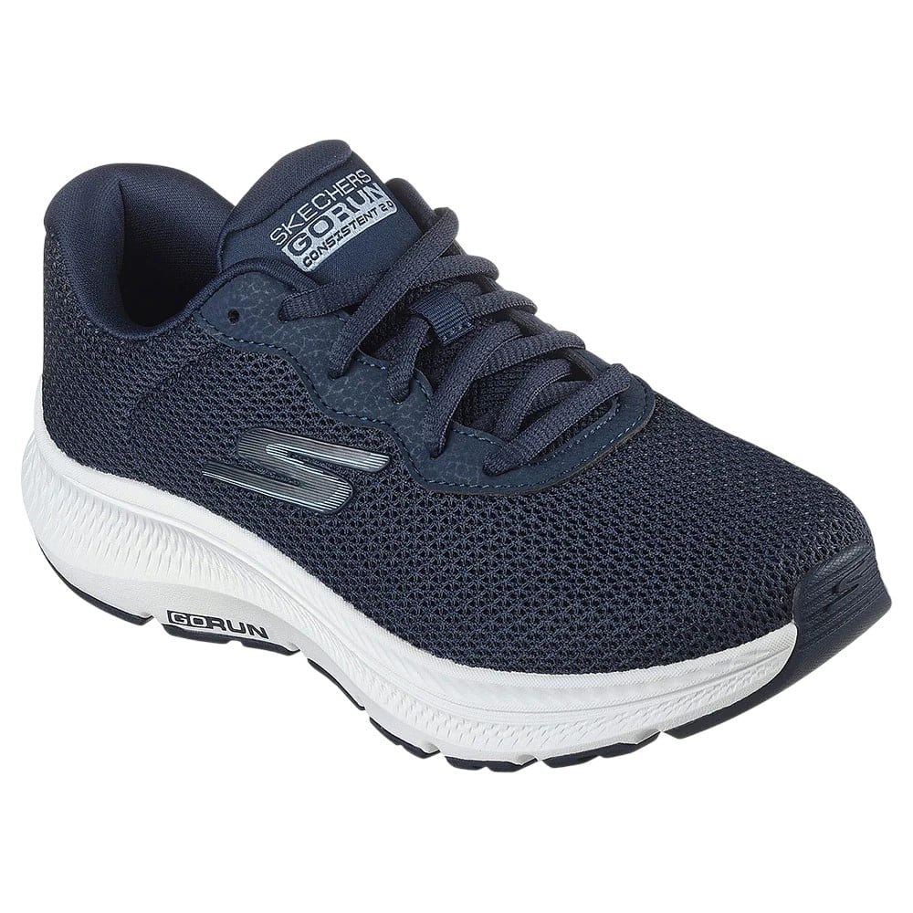 SKECHERS GO RUN CONSISTENT 2.0-ENGAGED 128605NVY AZUL MARINO PARA MUJER - 2
