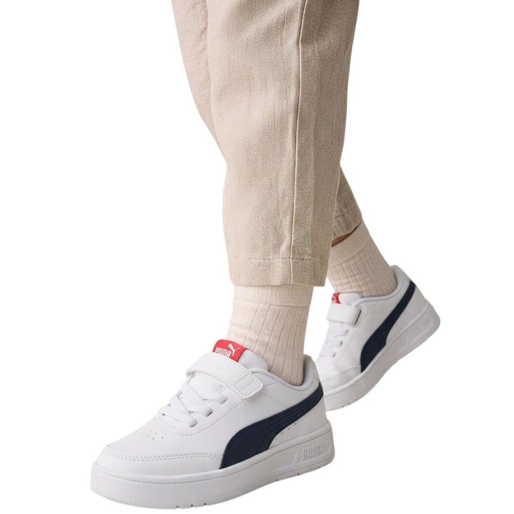 ZAPATILLA PUMA COURT CLASSIC CLEAN AC+ PS 403751 10 BLANCO PARA NIÑOS - 3