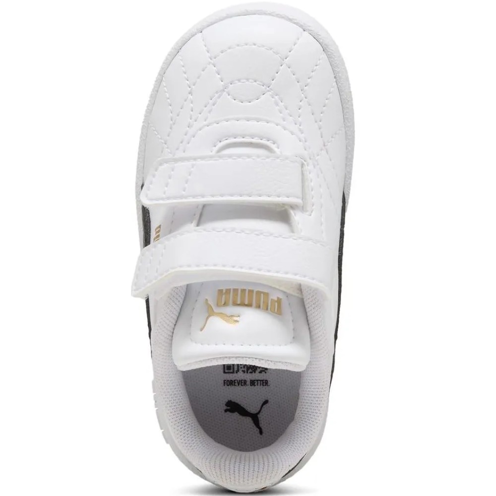 ZAPATILLAS PUMA CLUB II INDOOR V INF 406255 02 BLANCO PARA BEBES - 6