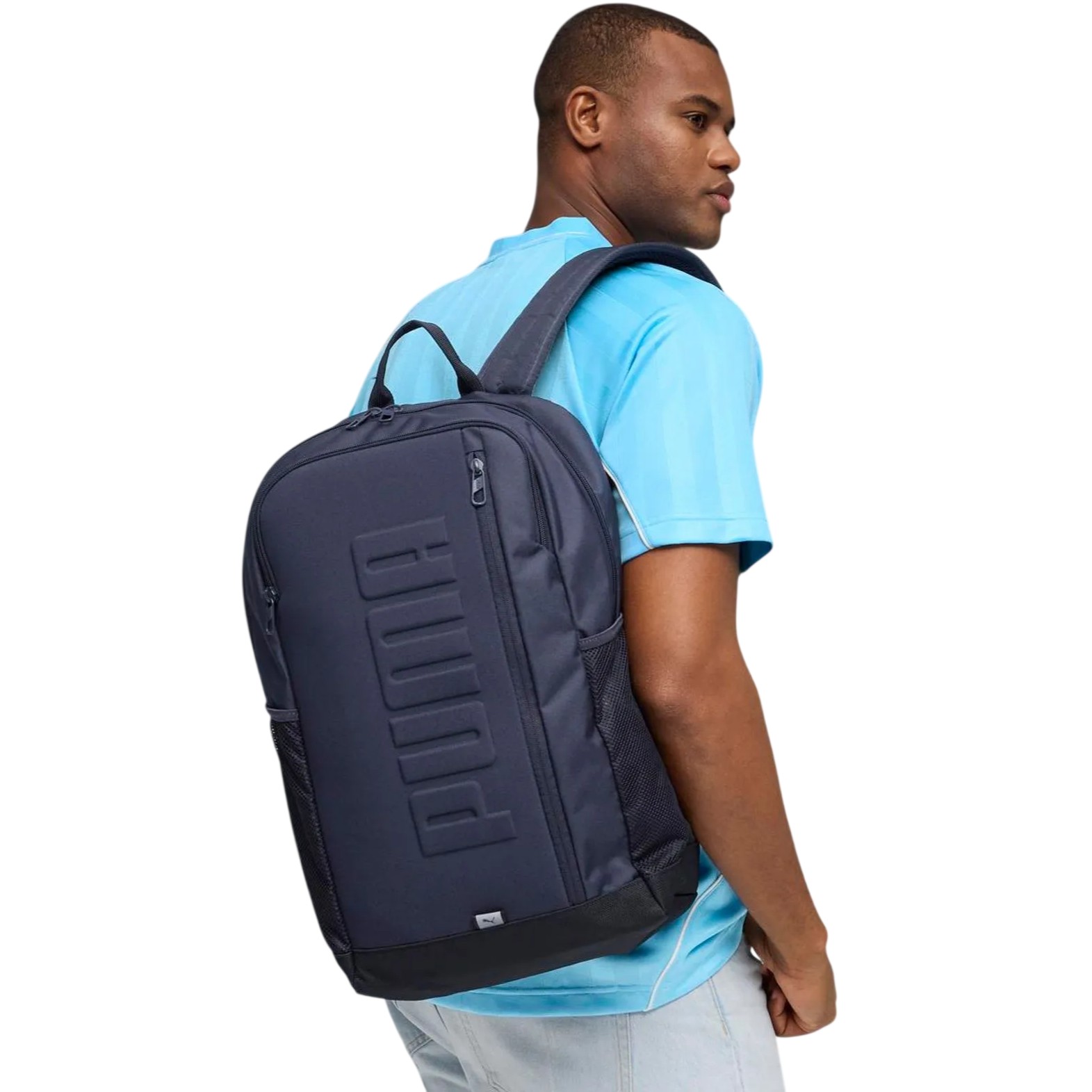 MOCHILA PUMA S BACKPACK 090712 35 AZUL MARINO UNISEX - 2
