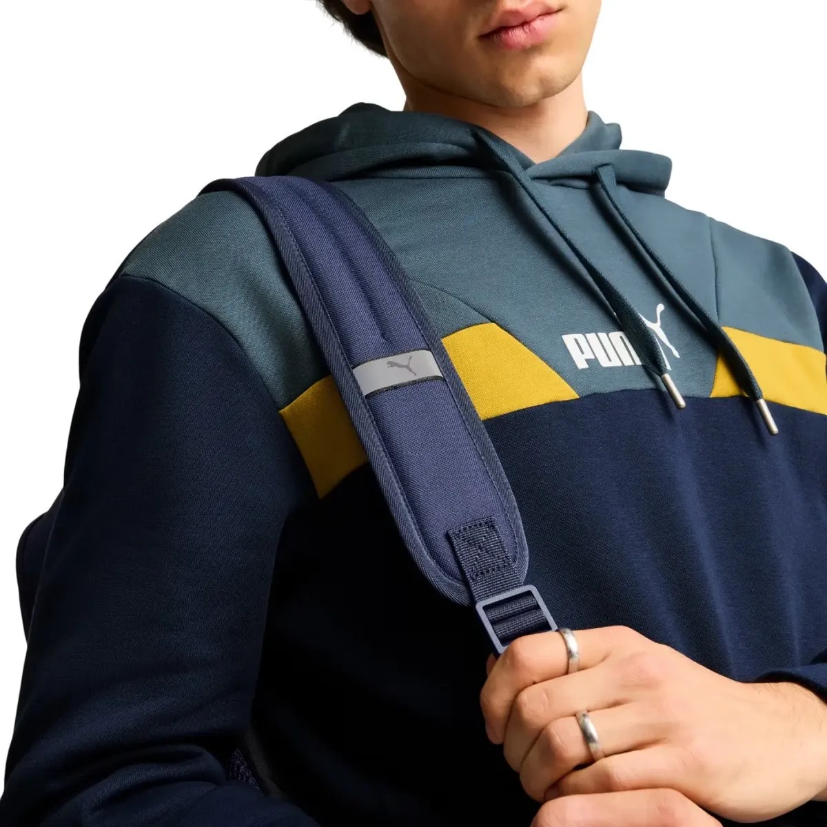 MOCHILA PUMA S BACKPACK 090712 35 AZUL MARINO UNISEX - 5