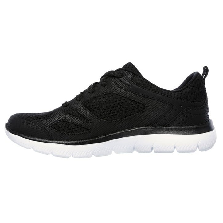 ZAPATILLA SKECHERS SUMMITS SUITED 12982/BKW NEGRO PARA MUJER - 2
