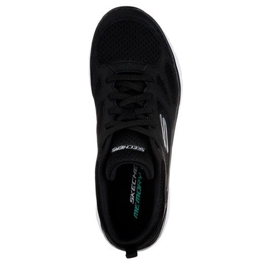 ZAPATILLA SKECHERS SUMMITS SUITED 12982/BKW NEGRO PARA MUJER - 5
