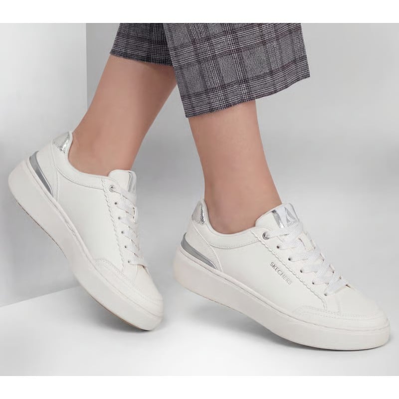 ZAPATILLA SKECHERS CENTRAL EVERYDAY ICON 185550 BLANCO MUJER - 4