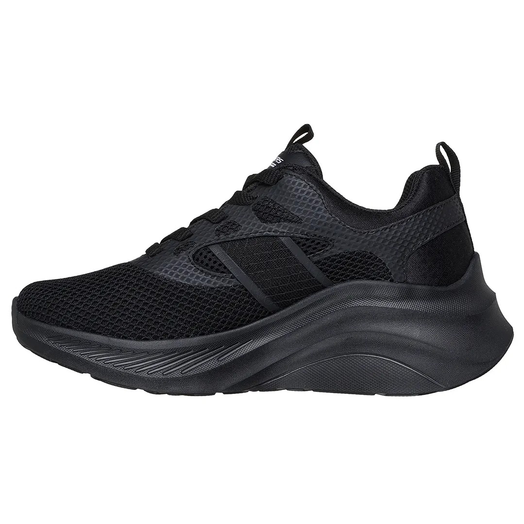 ZAPATILLA SKECHERS BOBS CHAOS HI-DAZZLING GLINT 117522/BBK NEGRO PARA MUJER - 2
