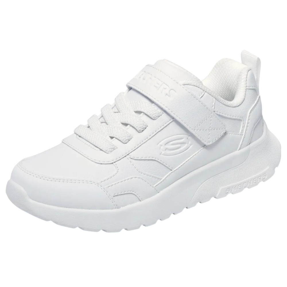 ZAPATILLA SKECHERS SKX-225-SCHOOLYARD SQUAD 495681L/WHT BLANCO PARA NIÑOS - 3