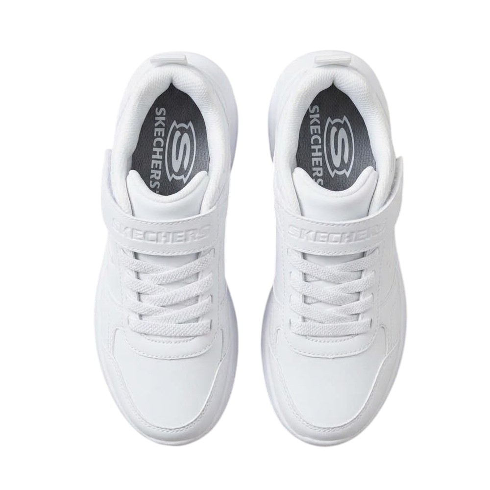ZAPATILLA SKECHERS SKX-225-SCHOOLYARD SQUAD 495681L/WHT BLANCO PARA NIÑOS - 4