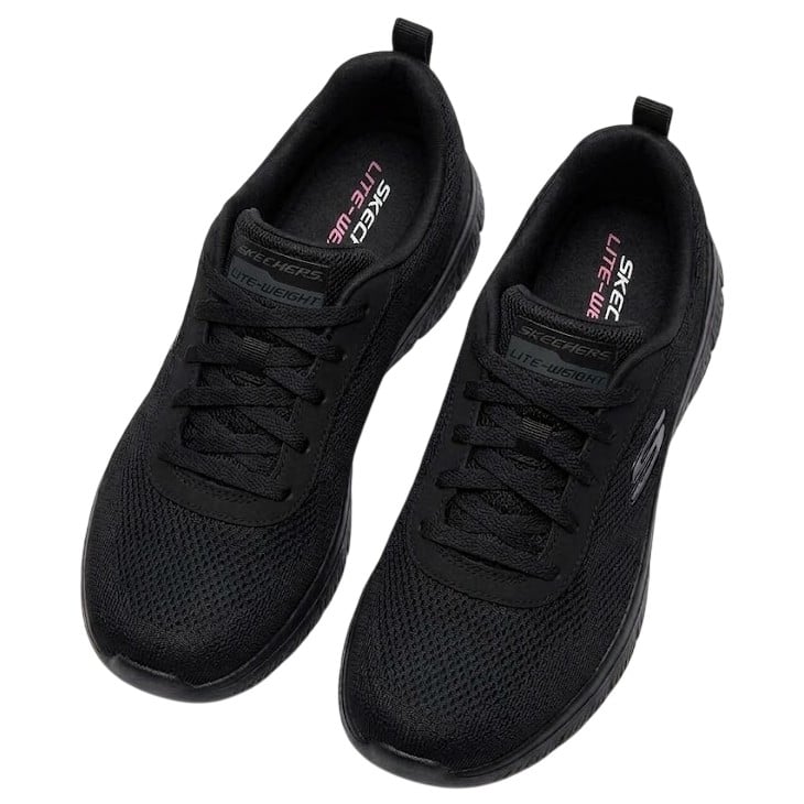 ZAPATILLA SKECHERS PURE GENIUS-PURE FLARE 898056/BBK NEGRO DE MUJER - 4