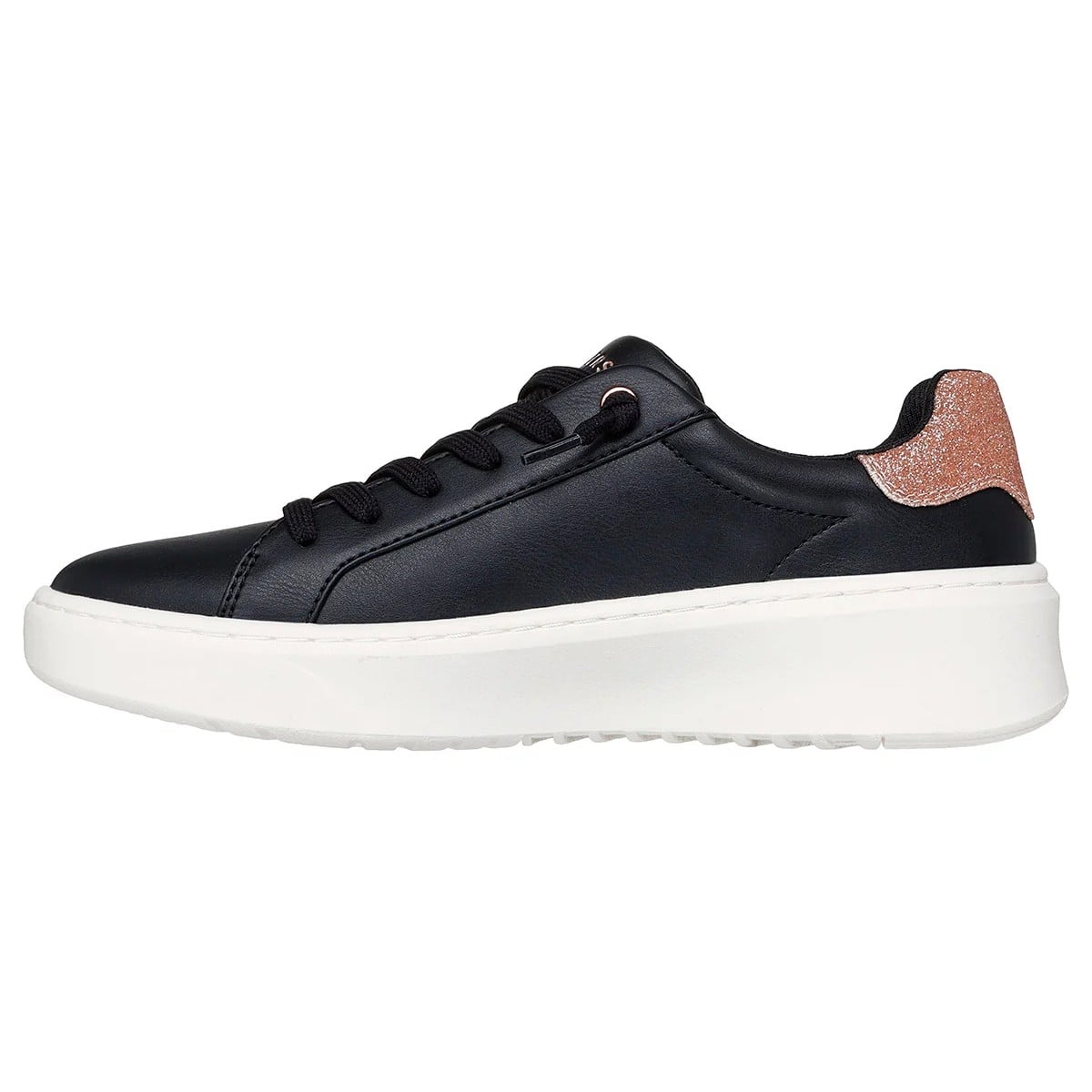 ZAPATILLA SKECHERS COURT BREAK-MINI GLITZER 177317/BLK NEGRO MUJER - 2