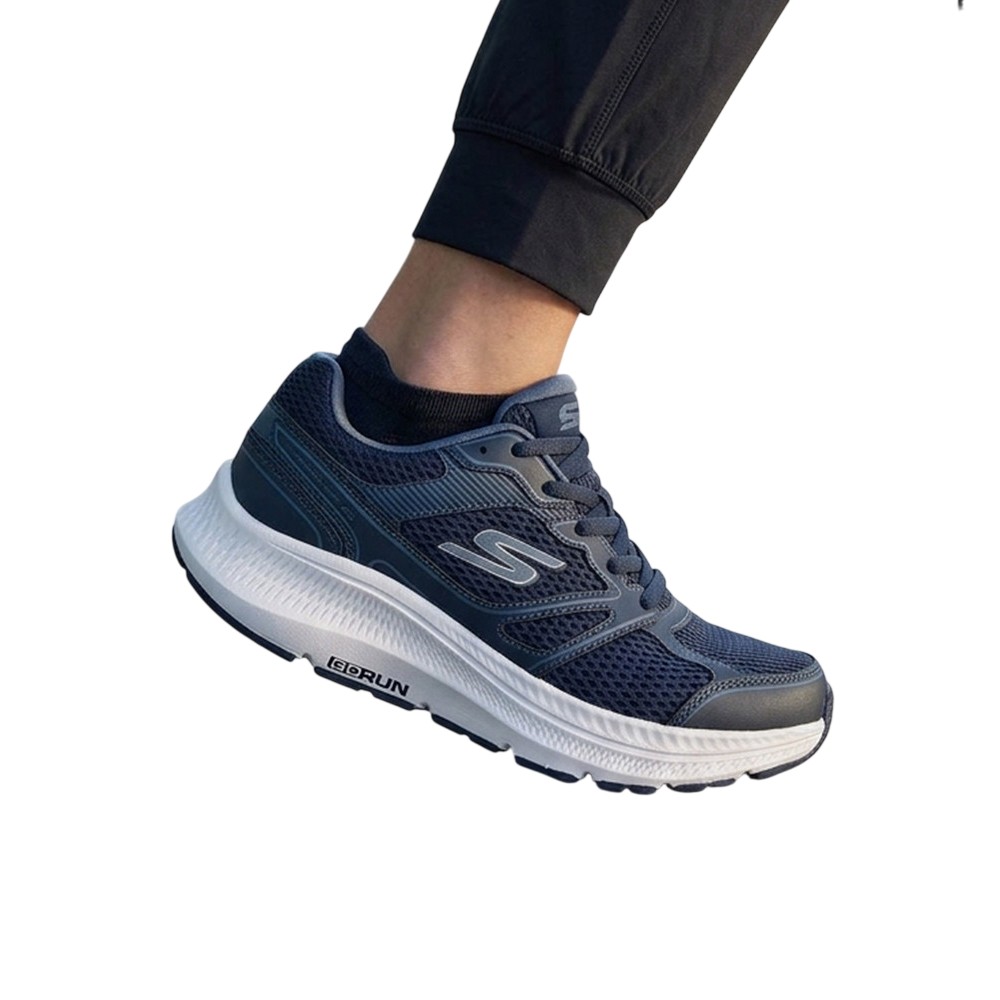ZAPATILLA SKECHERS GO RUN CONSISTENT 2.0  128651/NVY  AZUL MARINO PARA MUJER - 6