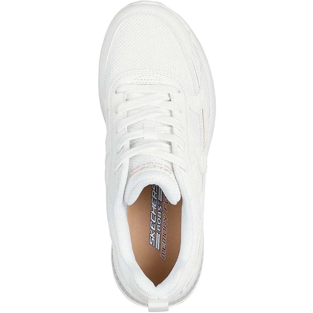 ZAPATILLA SKECHERS BOBS VISION AIR - TIERED VISION 117648/WHT BLANCO PARA MUJER - 4