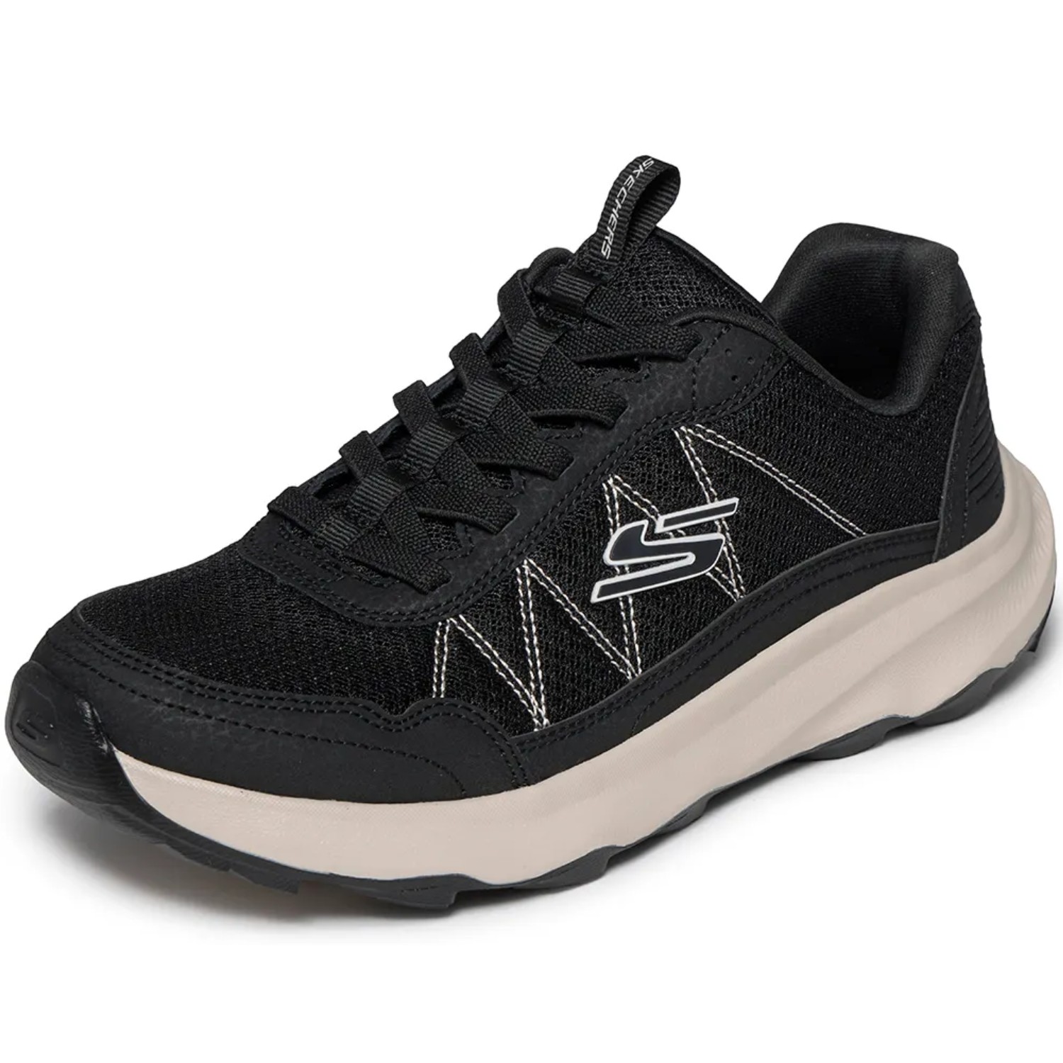 ZAPATILLA SKECHERS RIDGE OAK - THE ELMS 180395/BKNT NEGRO PARA MUJER - 2