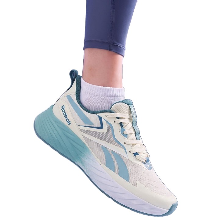 ZAPATILLAS REEBOK VERSE 100272018 CREMA/TEAL PARA MUJER - 4