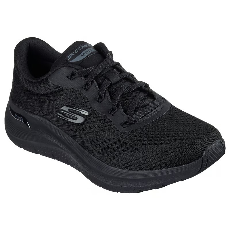 ZAPATILLAS SKECHERS ARCH FIT 2.0 BIG LEAGUE 150051BBK NEGRO PARA MUJER - 3