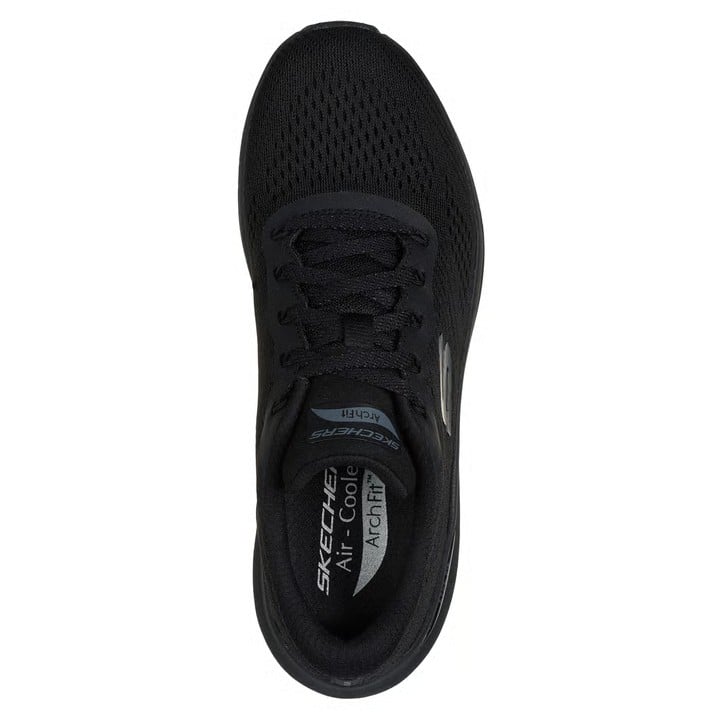 ZAPATILLAS SKECHERS ARCH FIT 2.0 BIG LEAGUE 150051BBK NEGRO PARA MUJER - 5