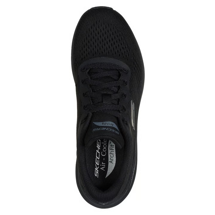 ZAPATILLAS SKECHERS ARCH FIT 2.0 BIG LEAGUE 150051BBK NEGRO PARA MUJER - 5