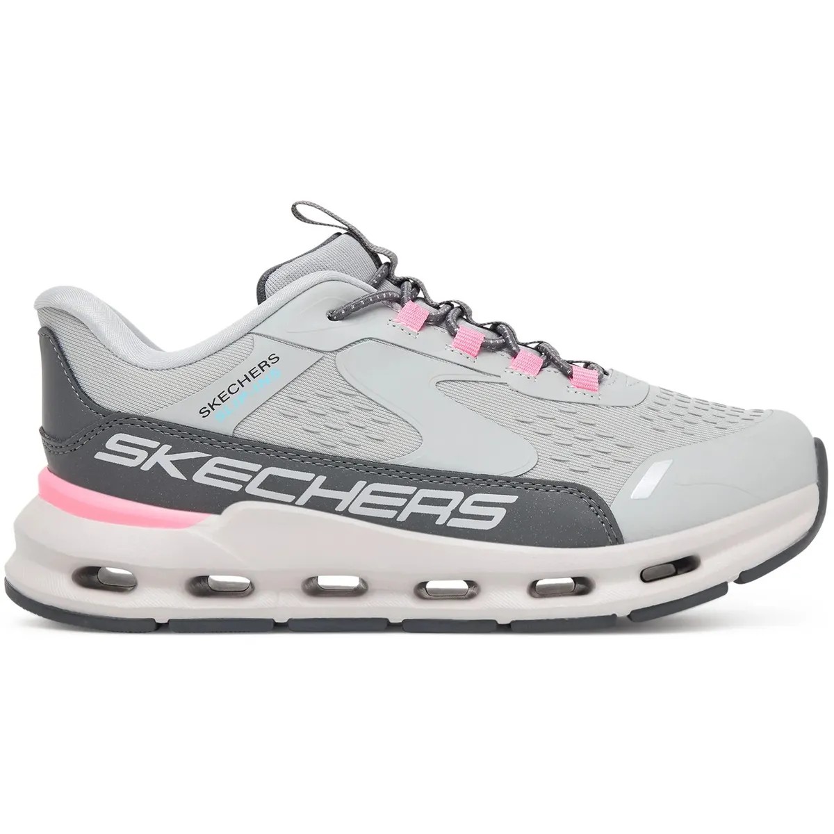ZAPATILLA SKECHERS GLIDE-STEP - VISTA LANE 303654GYPK GRIS PARA MUJER - 1