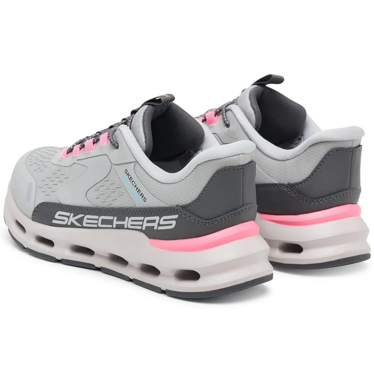 ZAPATILLA SKECHERS GLIDE-STEP - VISTA LANE 303654GYPK GRIS PARA MUJER - 4