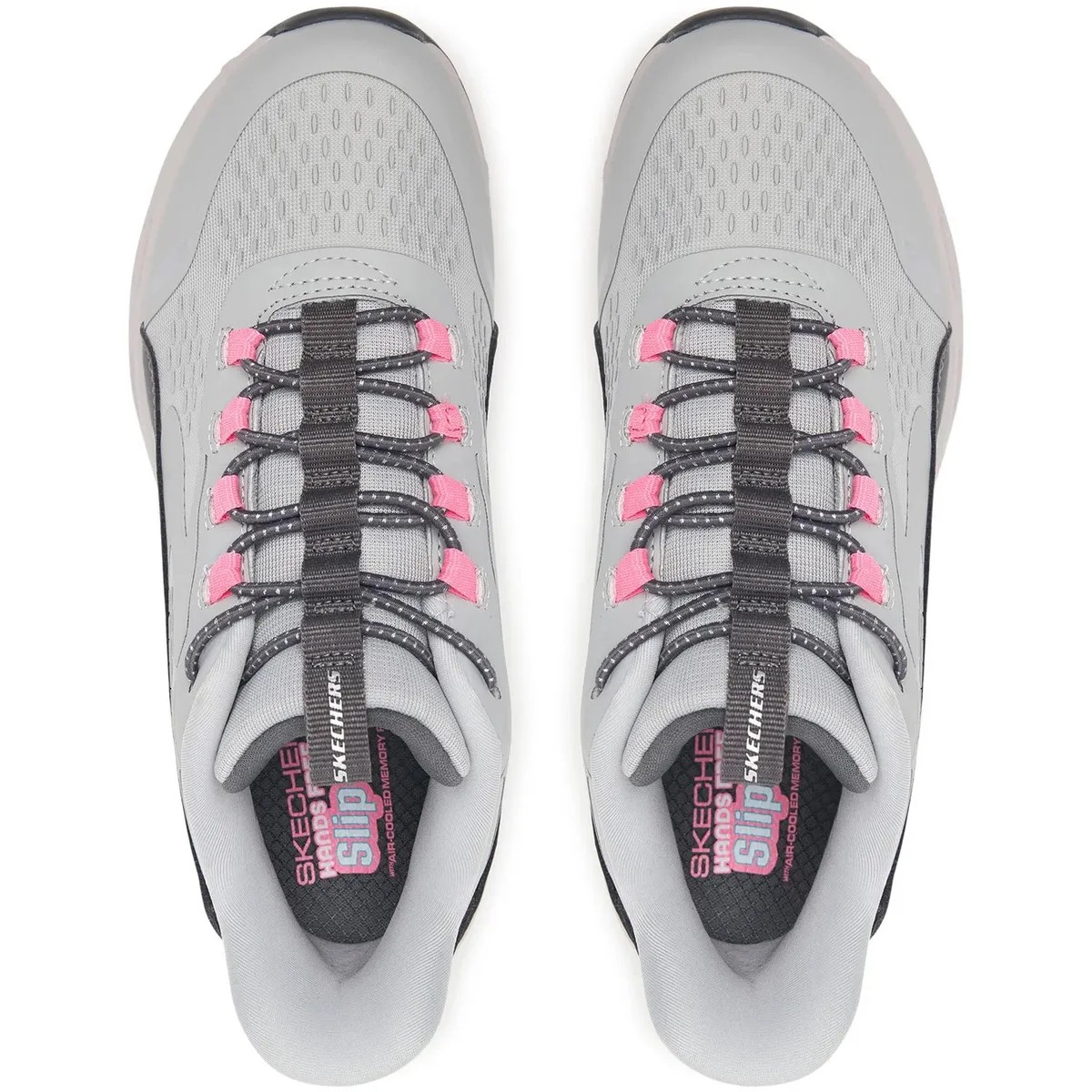 ZAPATILLA SKECHERS GLIDE-STEP - VISTA LANE 303654GYPK GRIS PARA MUJER - 6