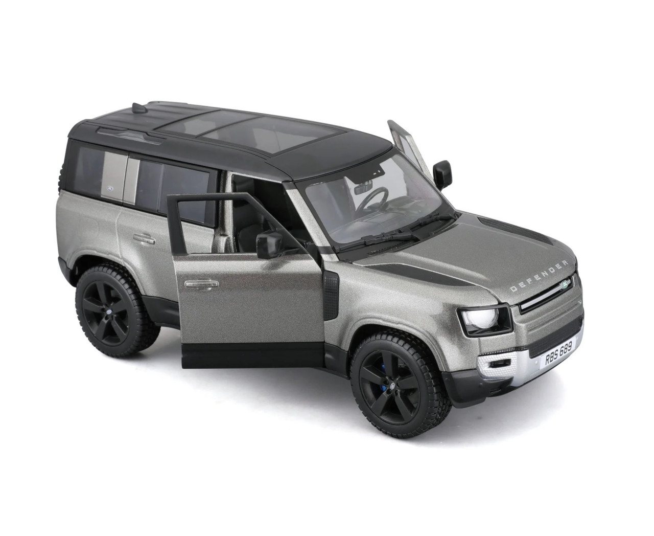 1:24 LAND ROVER DEFENDER 2022 PLATEADO - 6