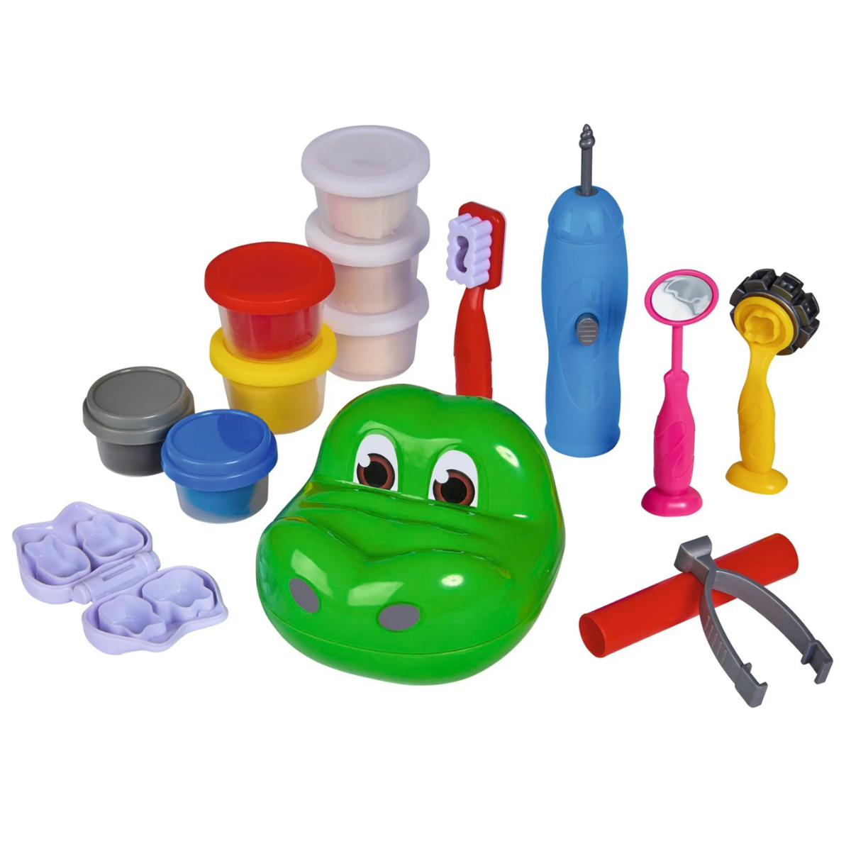 PLASTILINA ART Y FUN SET CROC DENTISTA CON MASAS Y ACCESORIOS - 2