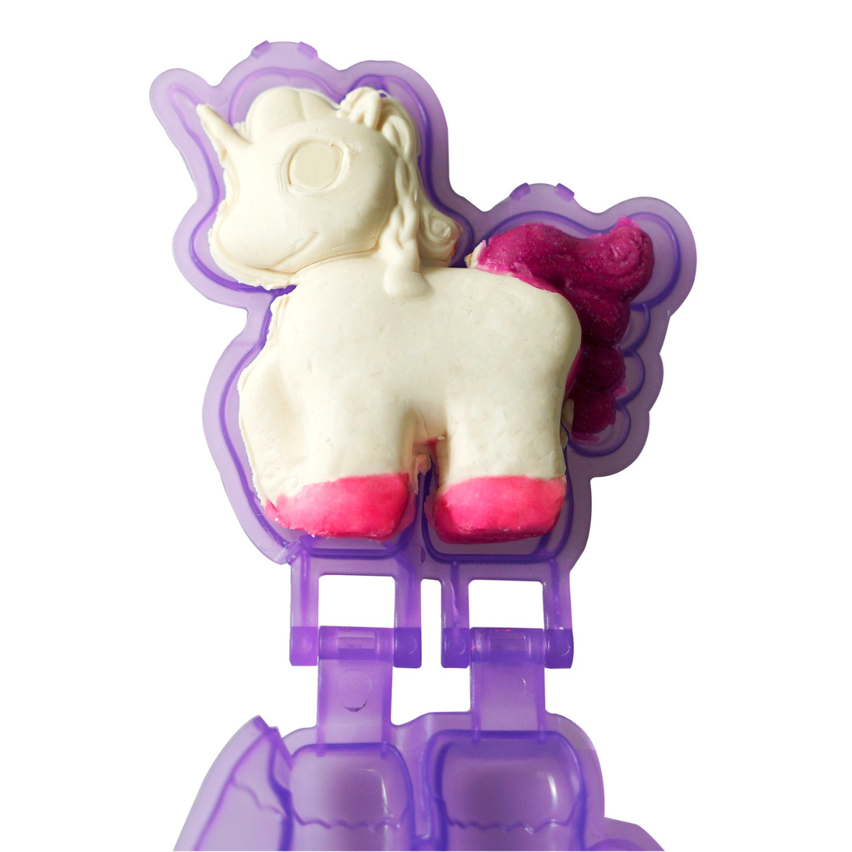 PLASTILINA ART Y FUN SET DE MASAS UNICORNIO MALETA CON PLATAFORMA Y ACCESORIOS - 4