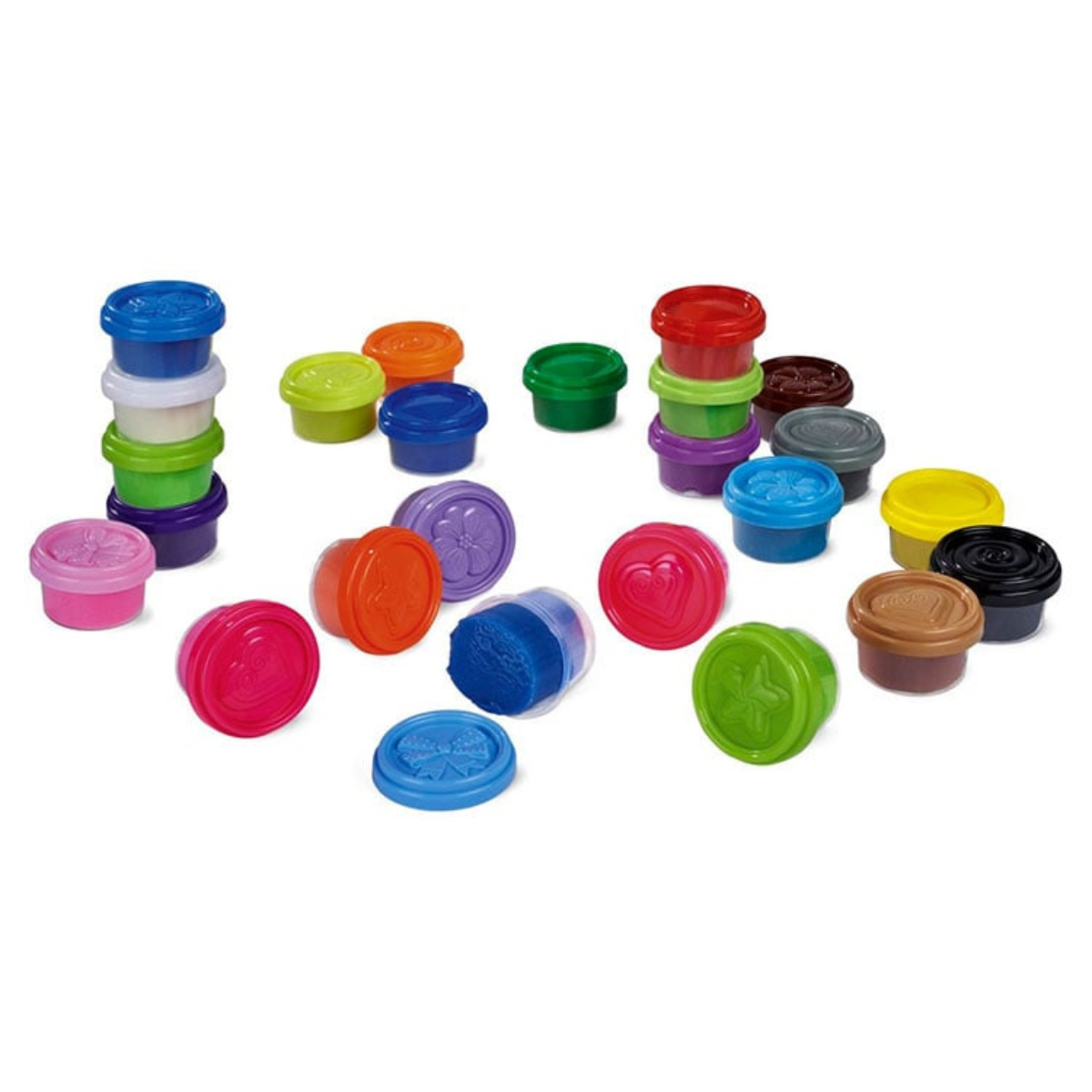 PLASTILINA ART Y FUN GRAN SET DE MASAS XL 24 COLORES 24 RECIPIENTES - 2