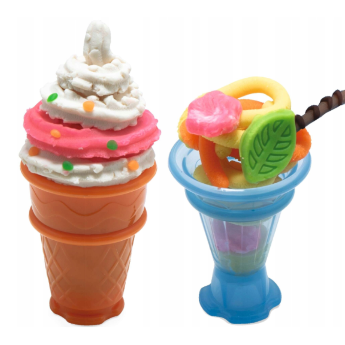 PLASTILINA ART Y FUN SET PARA POSTRES Y HELADOS CON ACCESORIOS + 11 PIEZAS - 7
