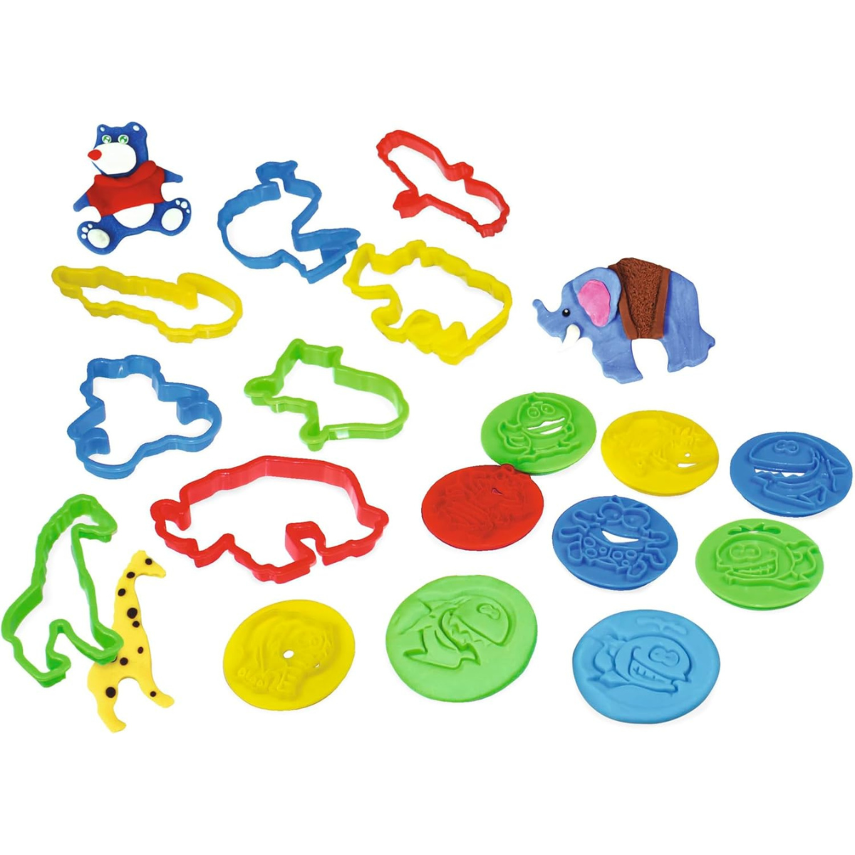 PLASTILINA ART Y FUN MASAS MOLDEABLES SET CREATIVO COLORES Y ACCESORIOS - 3