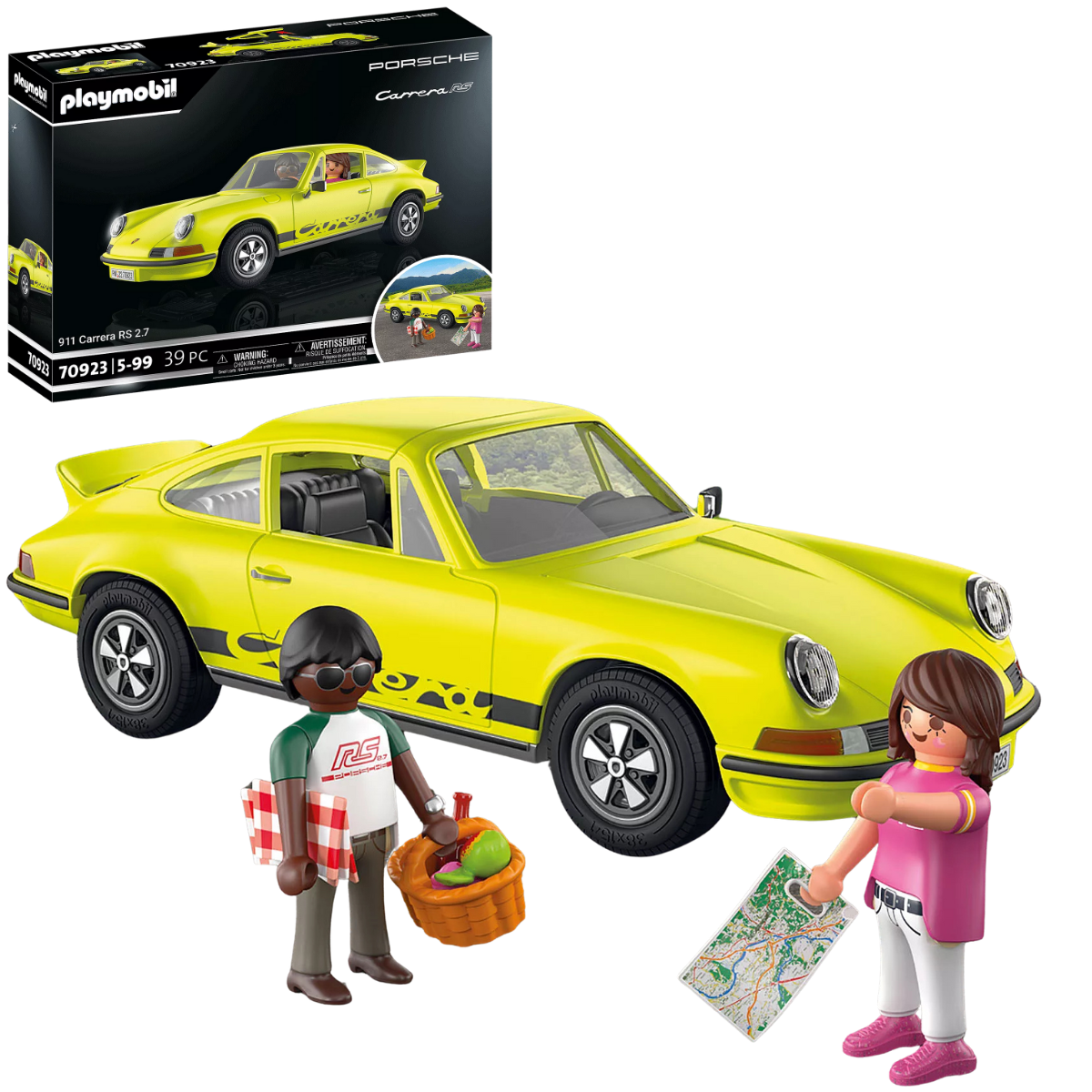 PLAYMOBIL PORSCHE 911 CARRERA COCHE DEPORTIVO CLÁSICO CON ACCESORIOS Y FIGURAS - 1