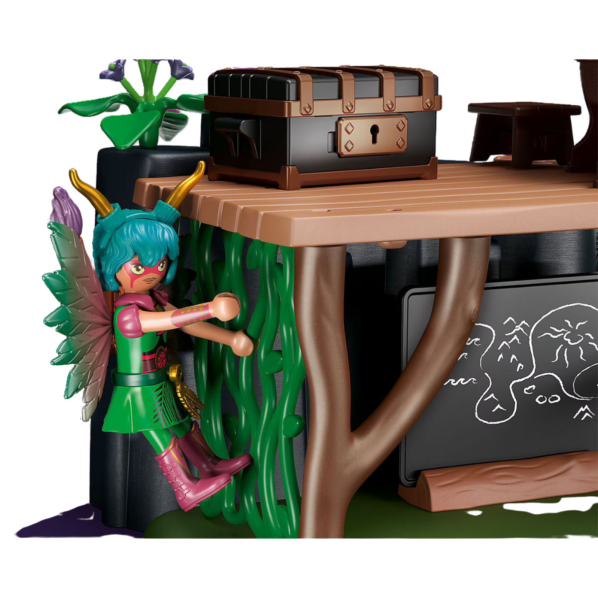 PLAYMOBIL AYUMA CAMPAMENTO DE ENTRENAMIENTO SET DE AVENTURAS CON HADAS ANIMALES Y ACCESORIOS - 4
