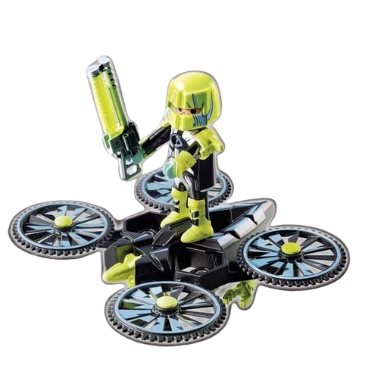 PLAYMOBIL TOP AGENTS CENTRO DE MANDO DEL DR. DRONE BASE DE COMANDO CON DRONES Y FIGURAS - 7