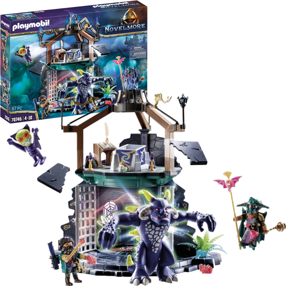 PLAYMOBIL NOVELMORE PORTAL DEL DEMONIO SET DE FANTASÍA Y BATALLAS CON DEMONIOS - 1