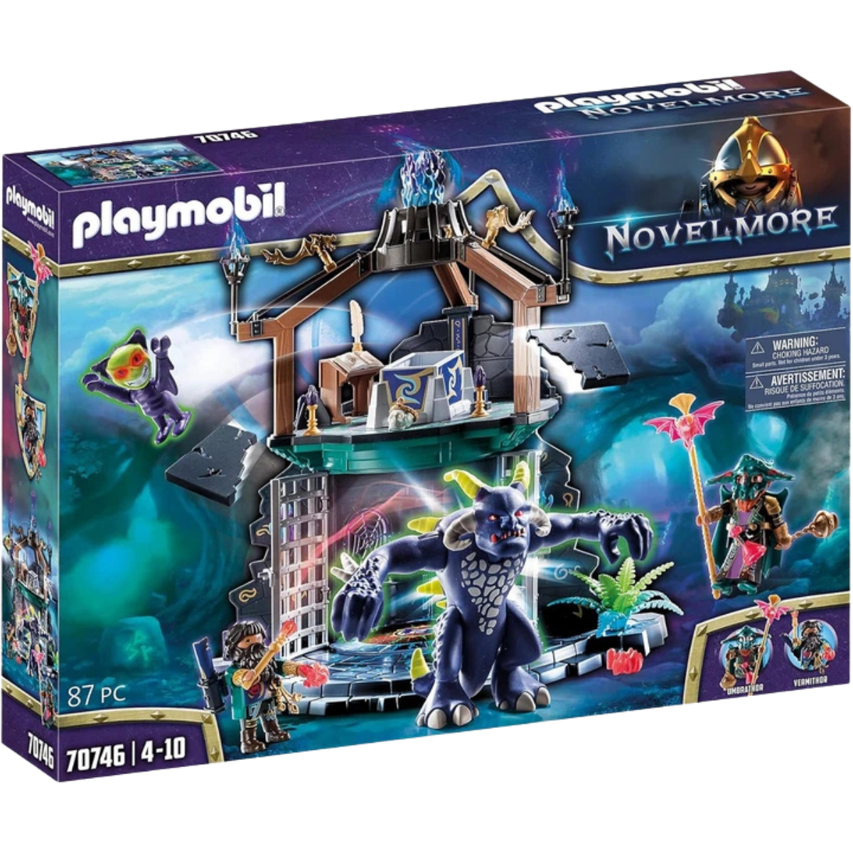 PLAYMOBIL NOVELMORE PORTAL DEL DEMONIO SET DE FANTASÍA Y BATALLAS CON DEMONIOS - 2