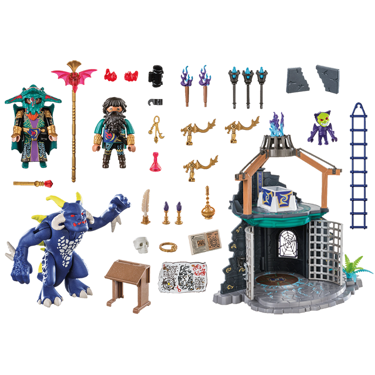 PLAYMOBIL NOVELMORE PORTAL DEL DEMONIO SET DE FANTASÍA Y BATALLAS CON DEMONIOS - 3