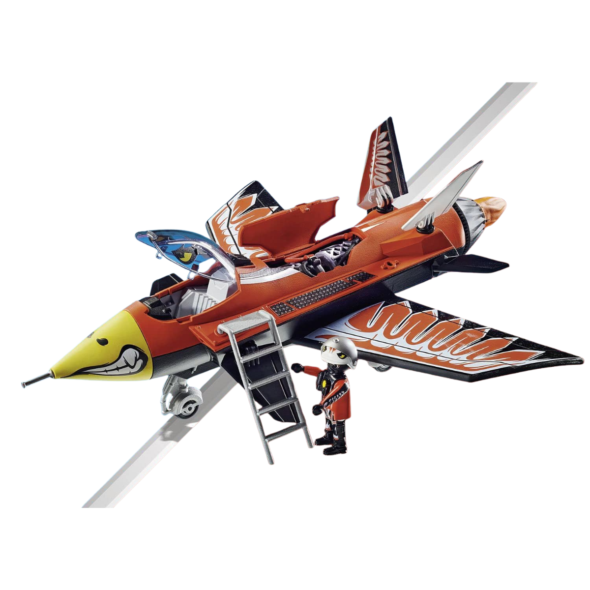 PLAYMOBIL AIR STUNT SHOW EAGLE JET AVIÓN ACROBÁTICO CON FIGURA Y ACCESORIOS - 3
