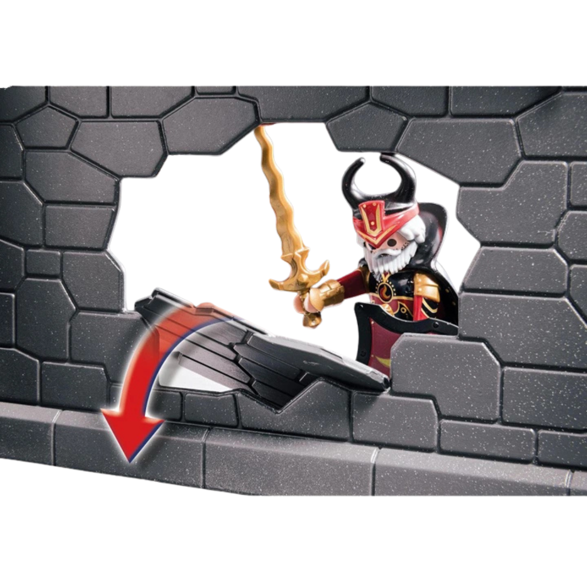 PLAYMOBIL NOVELMORE FORTALEZA DE LOS BURNHAM RAIDERS CASTILLO MEDIEVAL CON DRAGÓN Y ACCESORIOS - 7
