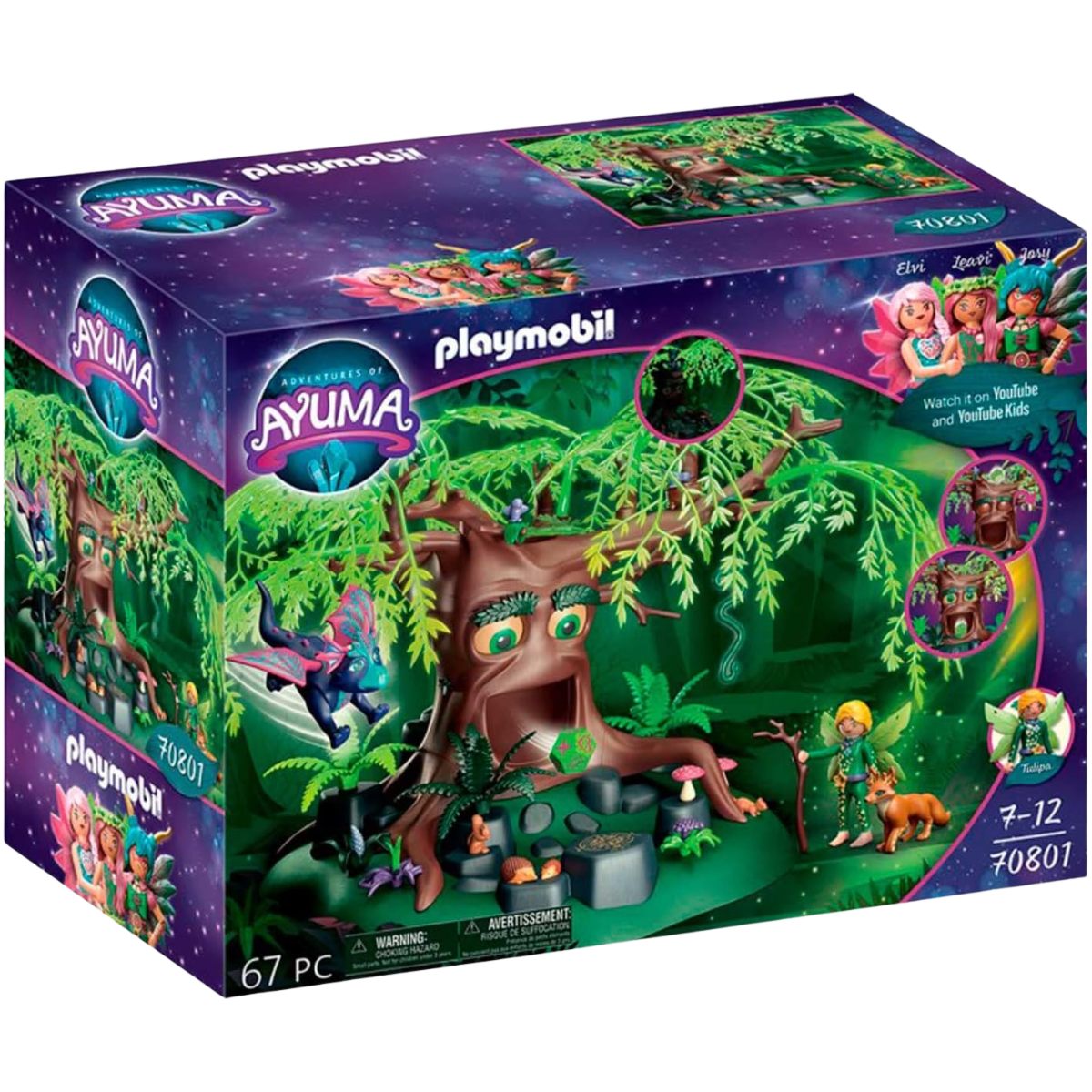 PLAYMOBIL ÁRBOL DE LA SABIDURÍA PLAYSET DE FANTASÍA CON HADAS DRAGÓN Y ACCESORIOS - 2