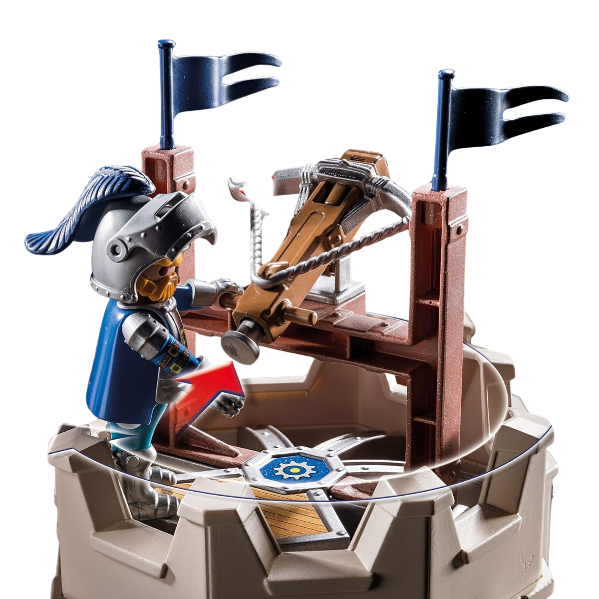 PLAYMOBIL NOVELMORE GRAN CASTILLO MEDIEVAL CON CABALLEROS Y ACCESORIOS - 7