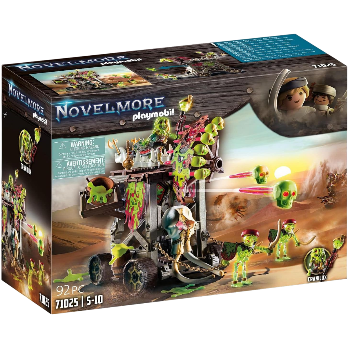 PLAYMOBIL NOVELMORE SAL’AHARI SANDS TRONO DEL TRUENO CON CATAPULTA - 2