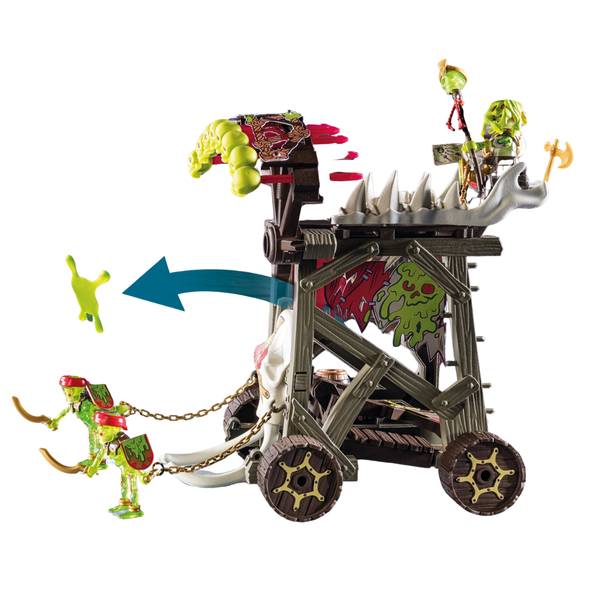 PLAYMOBIL NOVELMORE SAL’AHARI SANDS TRONO DEL TRUENO CON CATAPULTA - 5