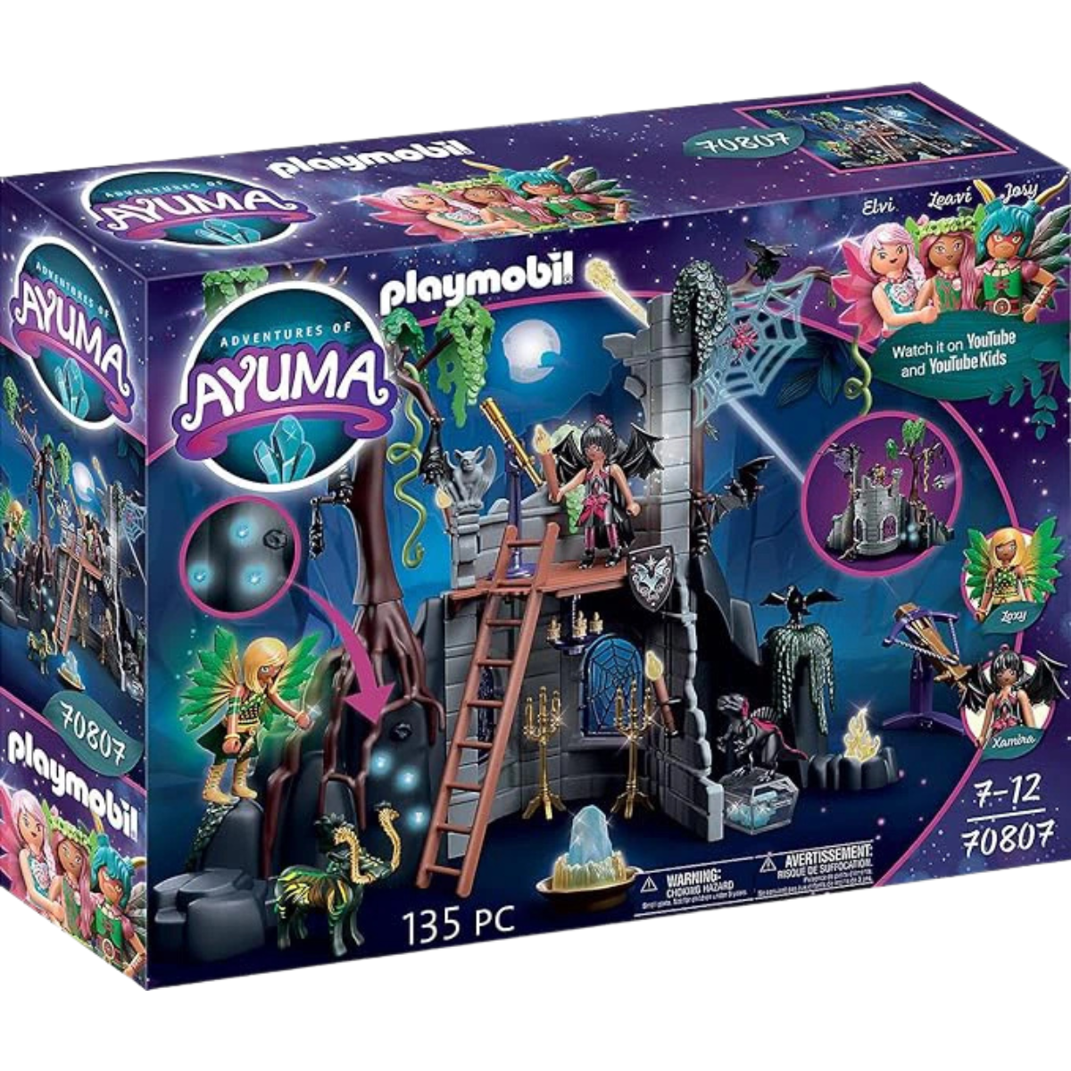PLAYMOBIL RUINAS DE LAS BAT FAIRIES PLAYSET DE FANTASÍA CON EFECTOS DE LUZ Y ACCESORIOS - 2