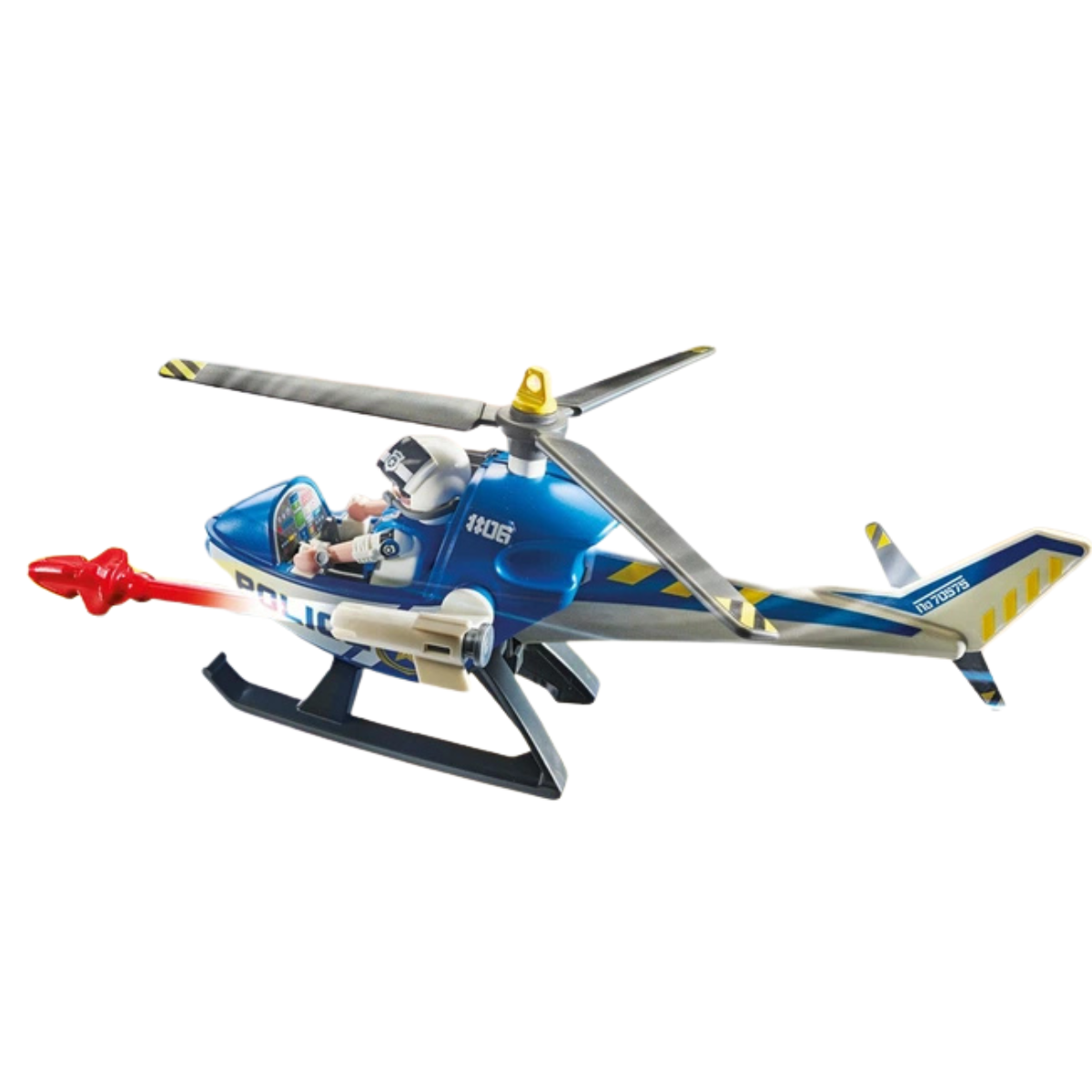 PLAYMOBIL CITY ACTION PERSECUCIÓN CON HELICÓPTERO DE POLICÍA Y FURGONETA FUGITIVA - 4