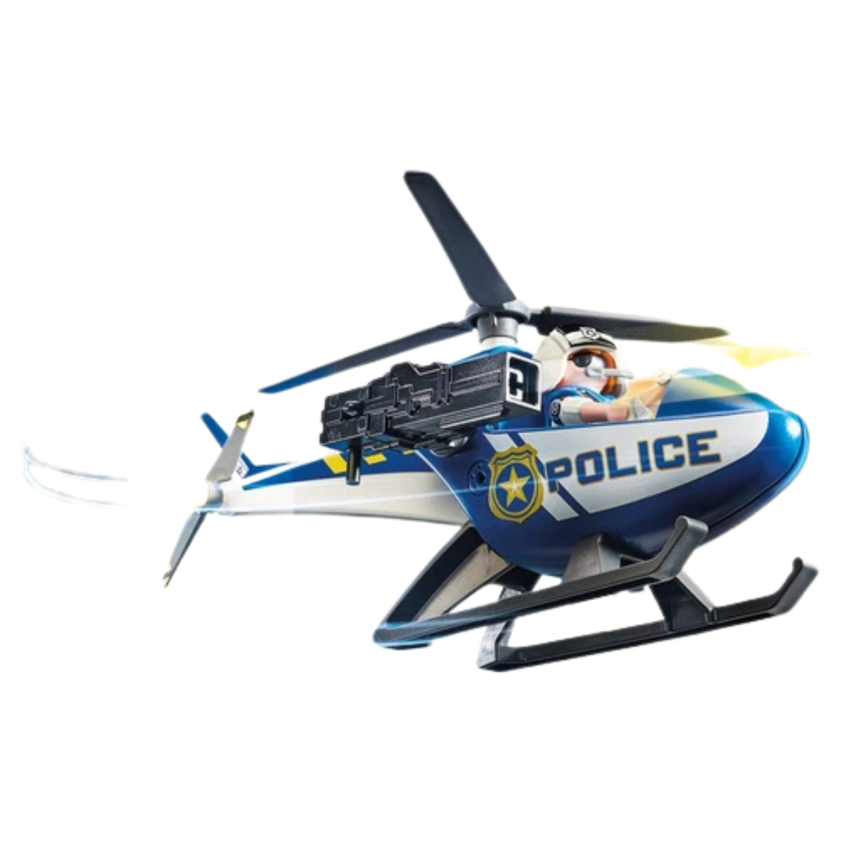 PLAYMOBIL CITY ACTION PERSECUCIÓN CON HELICÓPTERO DE POLICÍA Y FURGONETA FUGITIVA - 5