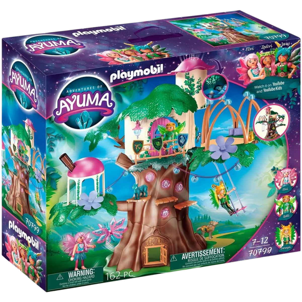 PLAYMOBIL AYUMA ÁRBOL DE LA COMUNIDAD CON LUZ Y ACCESORIOS - 2