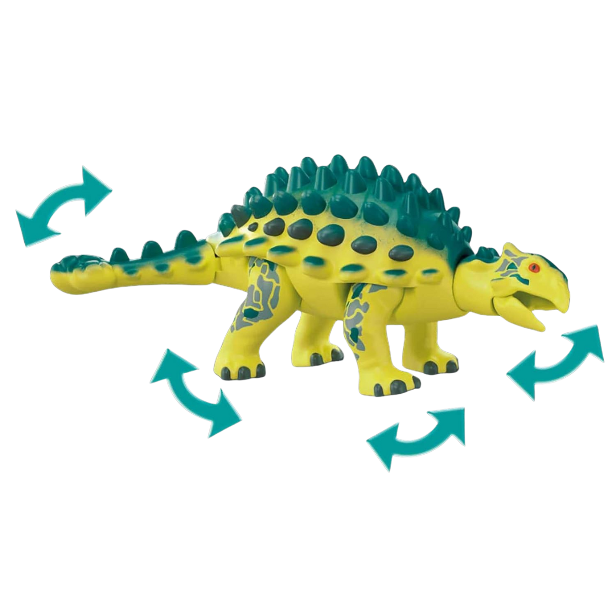 PLAYMOBIL DINO RISE INVASIÓN DEL ROBOT SET DE BATALLA CON DINOSAURIO Y ROBOT - 5
